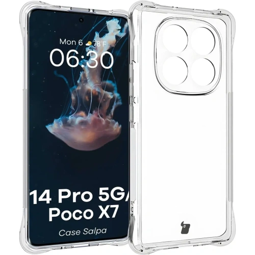 Buy Bizon Case Salpa Xiaomi Redmi Note 14 Pro 5G / Poco X7 clear - BIZ8198 - {ean13} - Home Screen Store Europe