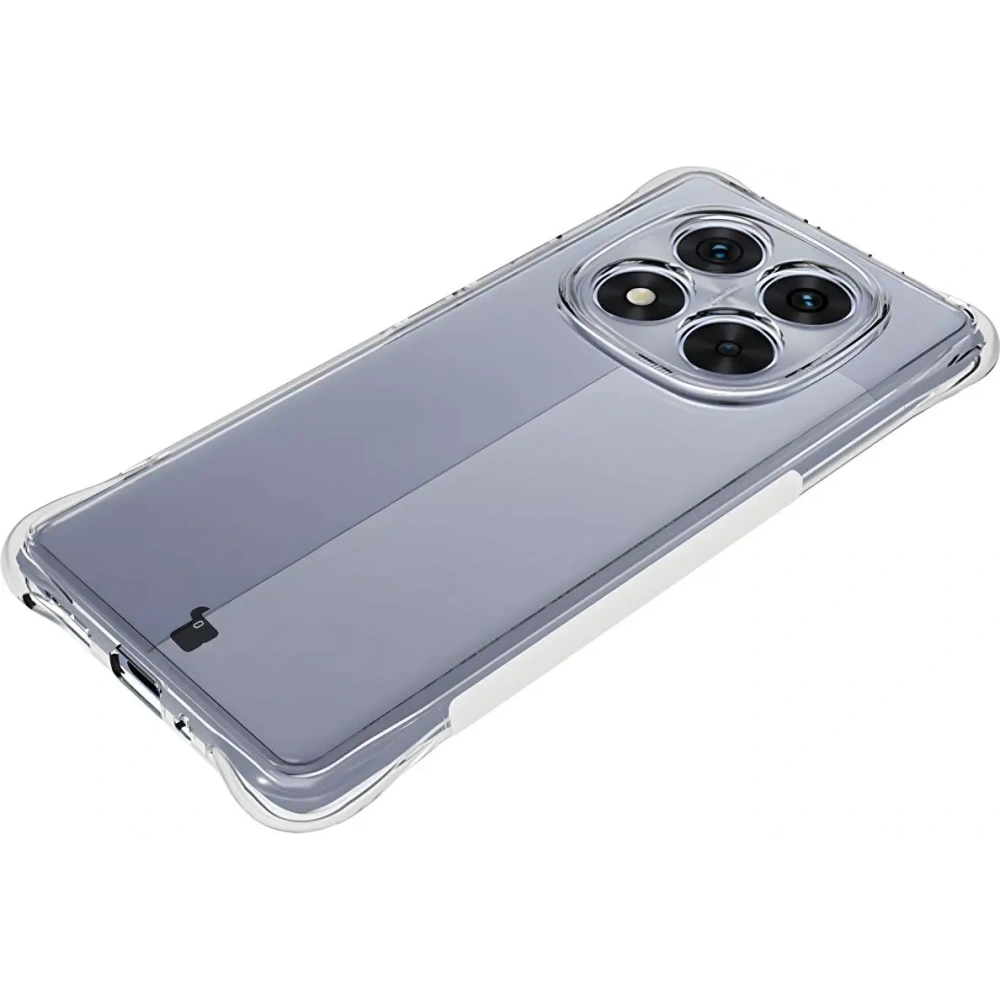 Elastyczne etui Bizon Case Salpa do Xiaomi Redmi Note 14 Pro 5G / Poco X7 przezroczyste