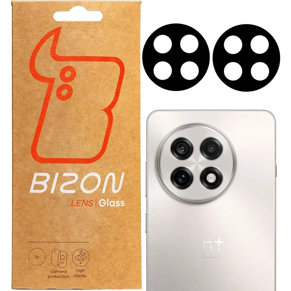 Szkło na aparat Bizon Glass Lens do OnePlus 13R [2 PACK]