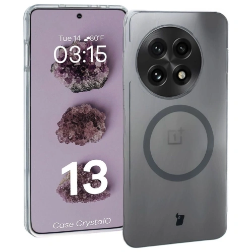 Kup Etui z pierścieniem magnetycznym Bizon Case CrystalO do OnePlus 13 przezroczyste - BIZ8200 - {ean13} - Sklep Home Screen