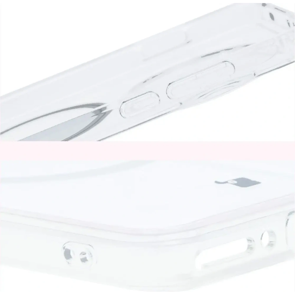 Etui z pierścieniem magnetycznym Bizon Case CrystalO do OnePlus 13 przezroczyste