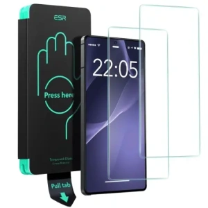 Buy ESR Tempered Glass Samsung Galaxy S25 Ultra Clear [2 PACK] - ESR891 - {ean13} - Home Screen Store Europe