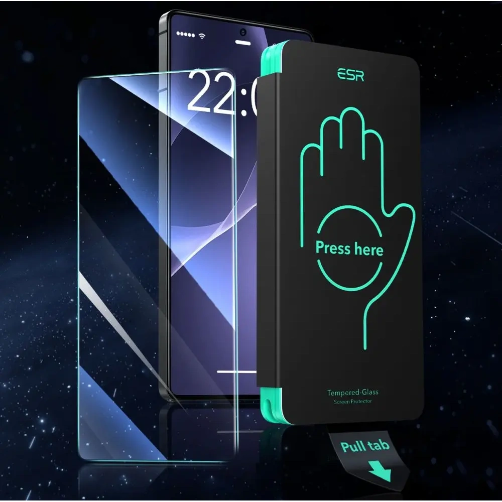 Szkło hartowane ESR Tempered Glass Samsung Galaxy S25 Ultra Clear [2 PACK]