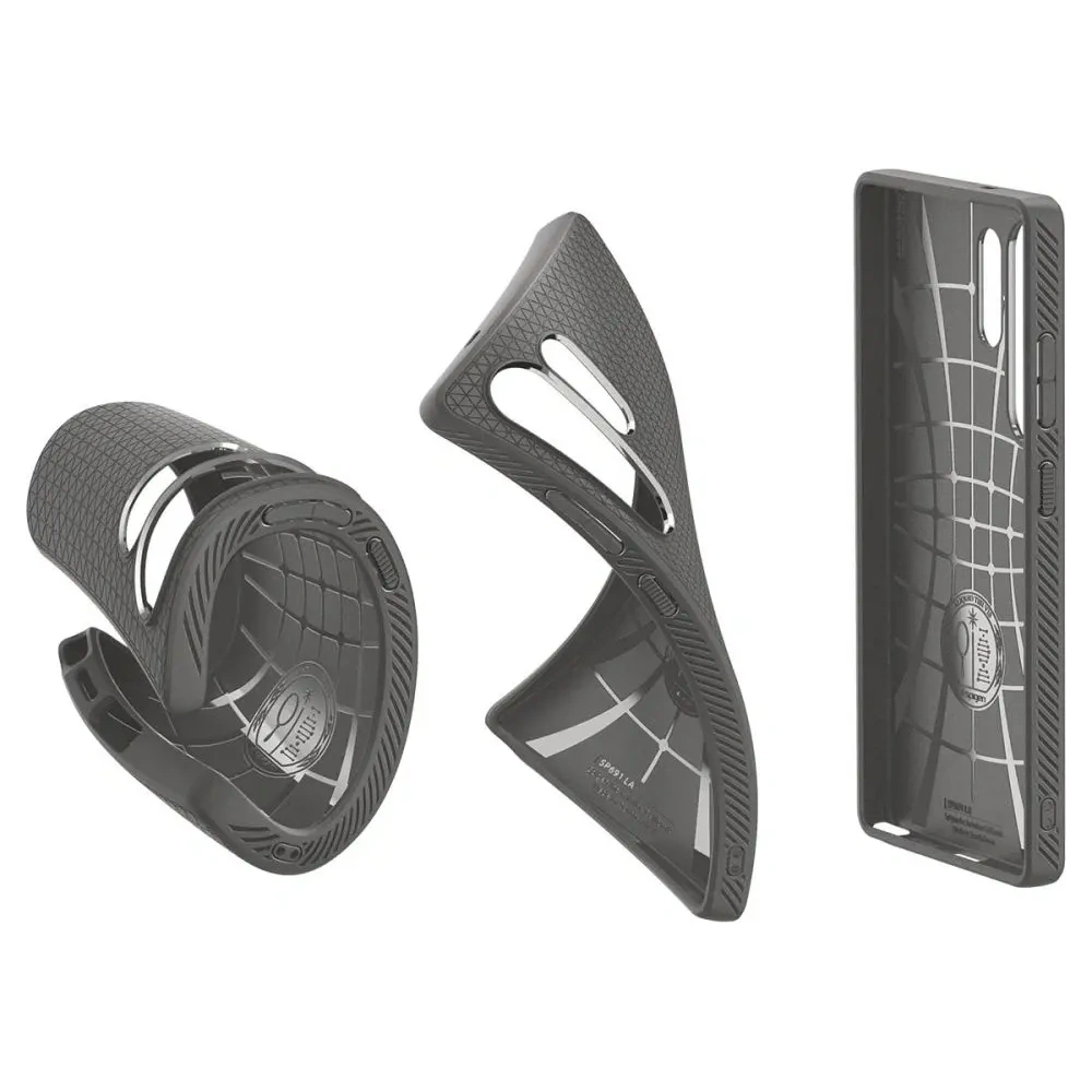 Etui Spigen Liquid Air Samsung Galaxy S25 Ultra Marble Grey