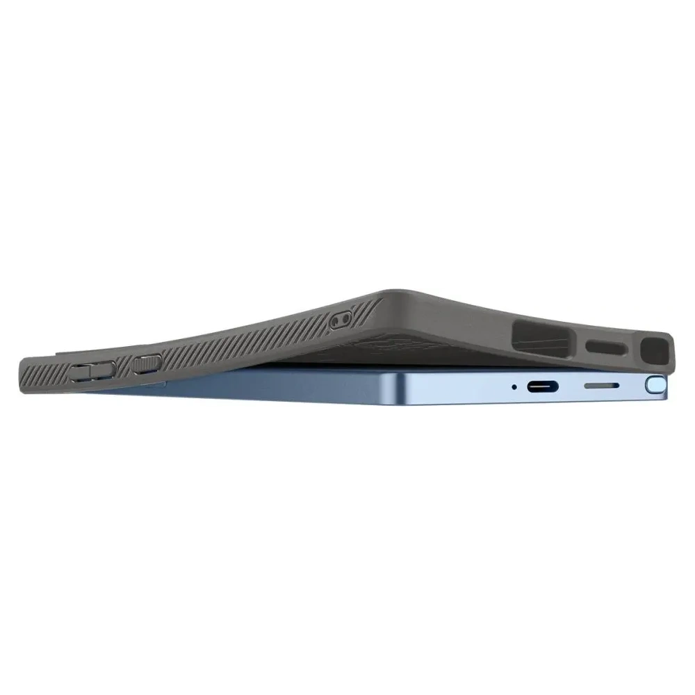 Etui Spigen Liquid Air Samsung Galaxy S25 Ultra Marble Grey