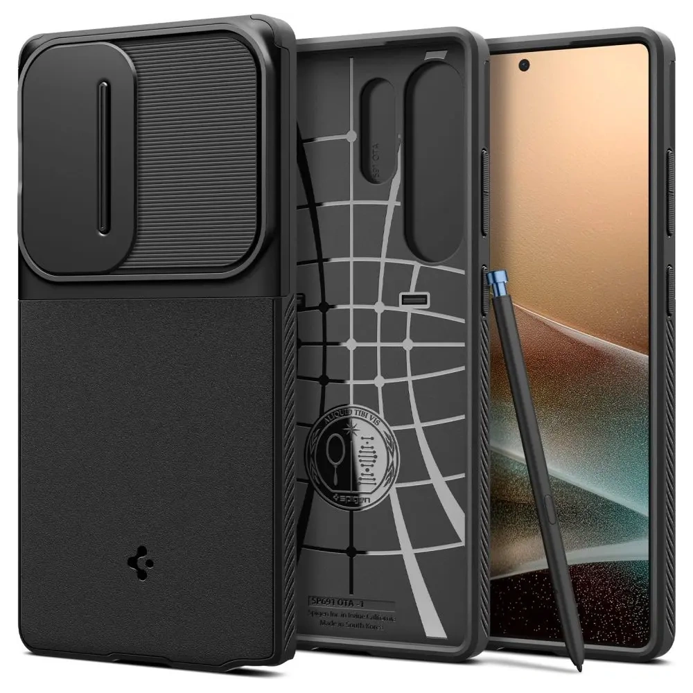 Etui Spigen Optik Armor Samsung Galaxy S25 Ultra Black