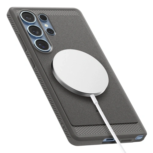 Kup Etui Spigen Rugged Armor Mag MagSafe Samsung Galaxy S25 Ultra Marble Grey - SPN16593 - {ean13} - Sklep Home Screen
