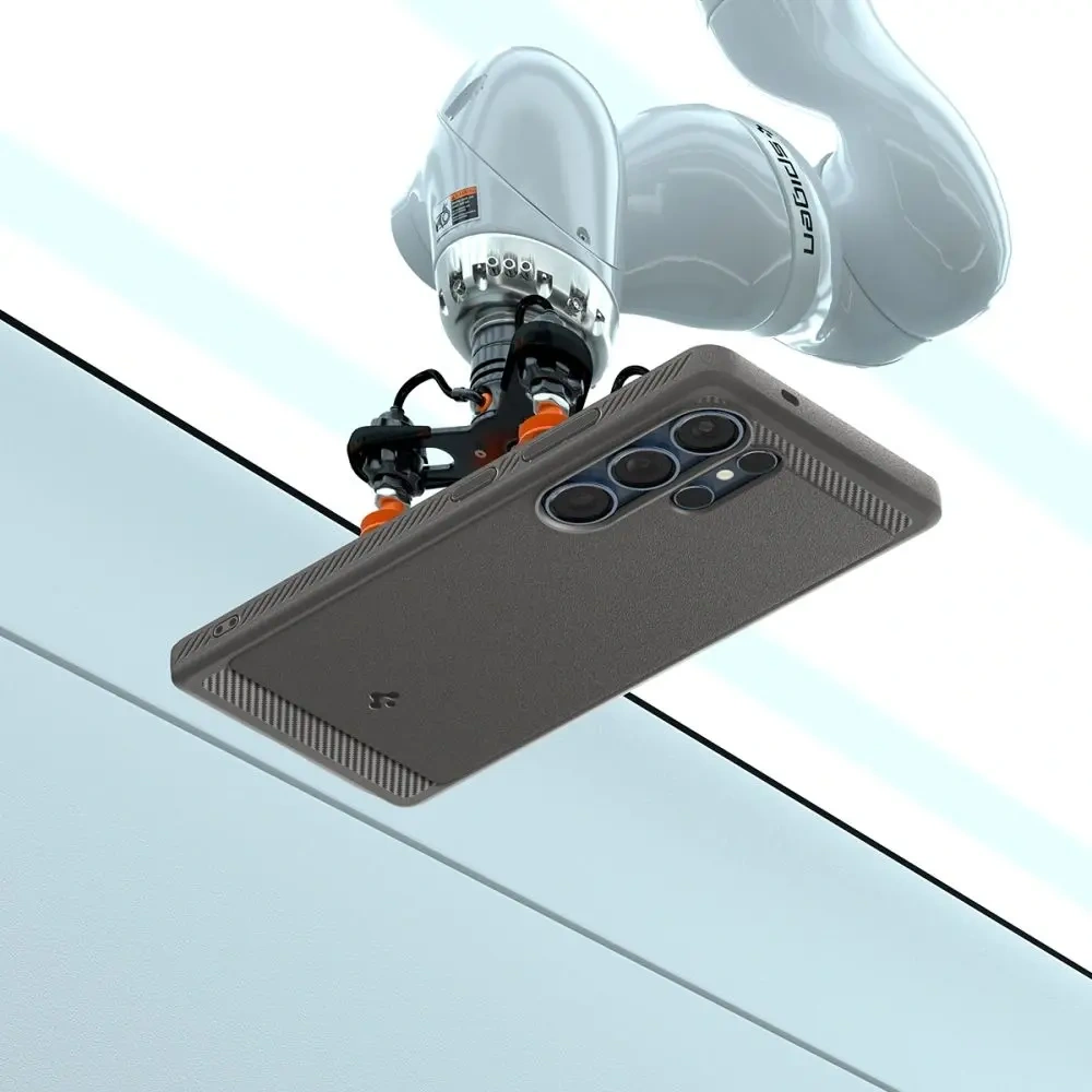 Etui Spigen Rugged Armor Mag MagSafe Samsung Galaxy S25 Ultra Marble Grey