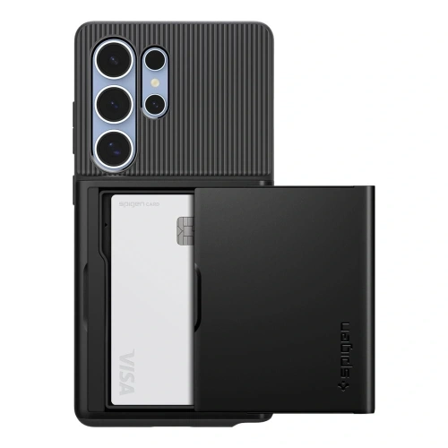 Kup Etui Spigen Slim Armor CS Samsung Galaxy S25 Ultra Black - SPN16594 - {ean13} - Sklep Home Screen