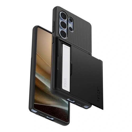Kup Etui Spigen Slim Armor CS Samsung Galaxy S25 Ultra Black - SPN16594 - {ean13} - Sklep Home Screen