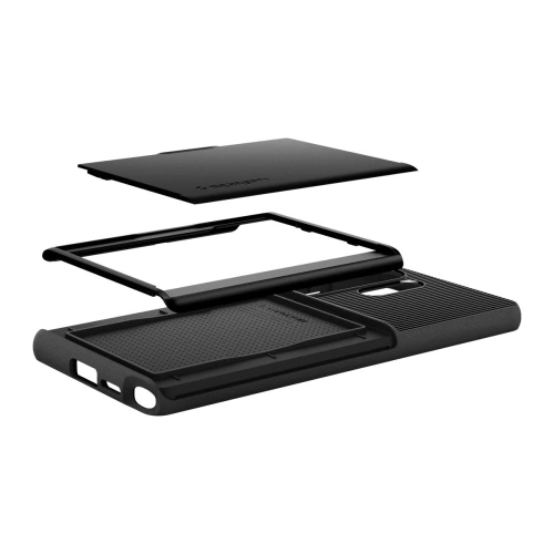 Kup Etui Spigen Slim Armor CS Samsung Galaxy S25 Ultra Black - SPN16594 - {ean13} - Sklep Home Screen