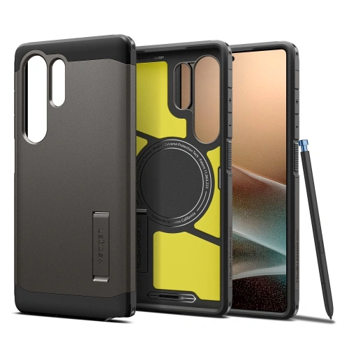Kup Etui Spigen Tough Armor MagSafe Samsung Galaxy S25 Ultra Gunmetal - SPN16595 - {ean13} - Sklep Home Screen