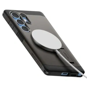 Kup Spigen Tough Armor MagSafe Samsung Galaxy S25 Ultra Fegyverzet szürke - SPN16595 - {ean13} - Sklep Home Screen