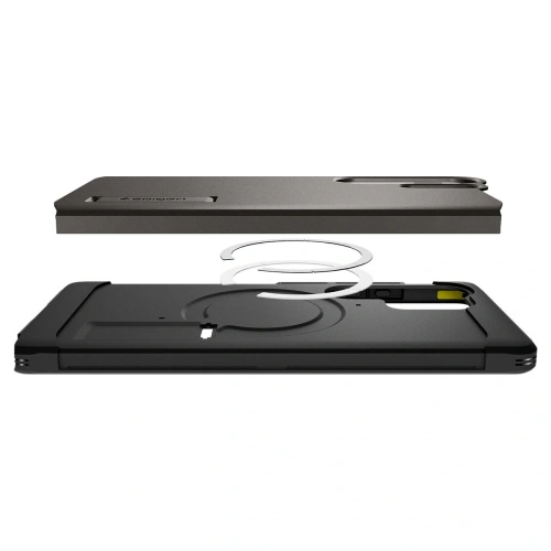 Kup Etui Spigen Tough Armor MagSafe Samsung Galaxy S25 Ultra Gunmetal - SPN16595 - {ean13} - Sklep Home Screen