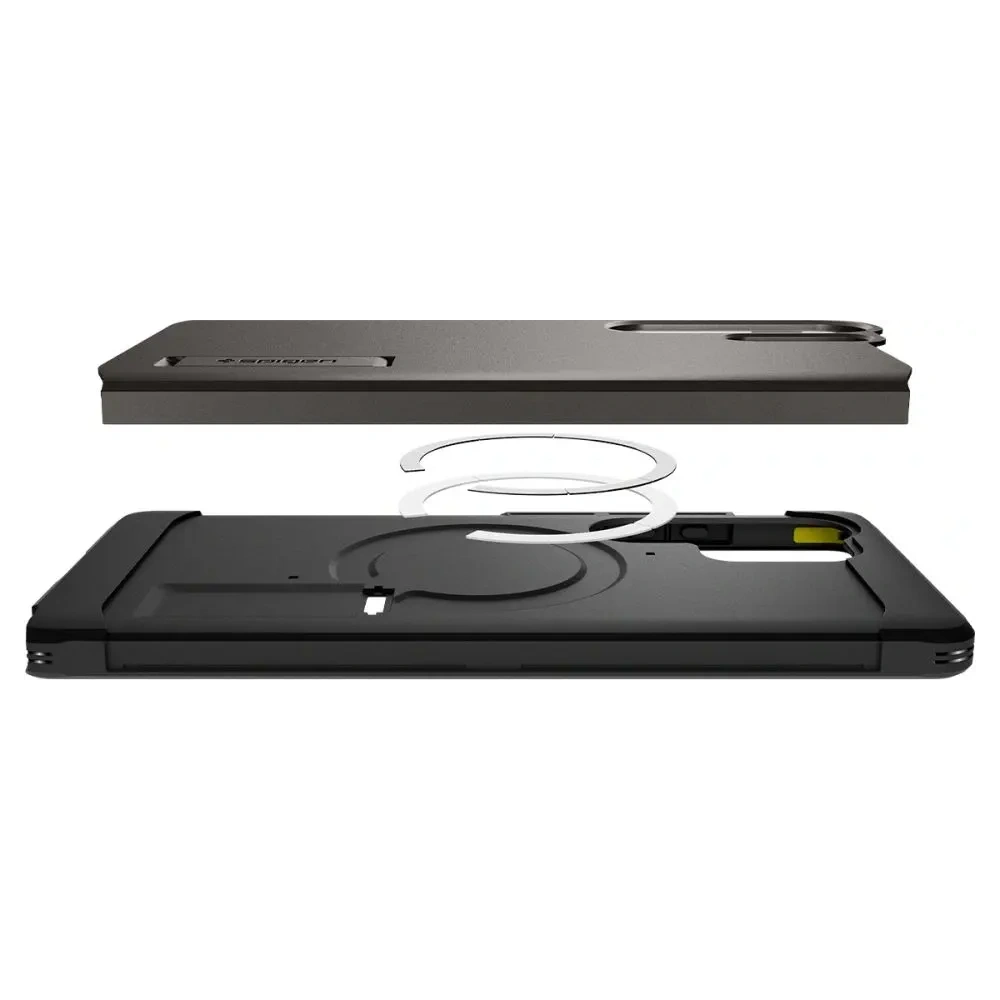 Etui Spigen Tough Armor MagSafe Samsung Galaxy S25 Ultra Gunmetal