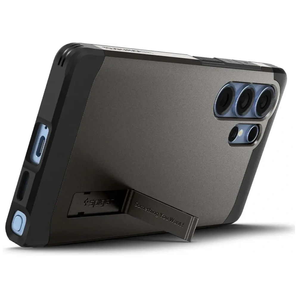 Etui Spigen Tough Armor MagSafe Samsung Galaxy S25 Ultra Gunmetal