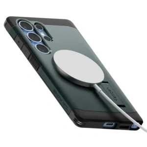 Kup Spigen Tough Armor MagSafe Samsung Galaxy S25 Ultra Abyssgrün - SPN16596 - {ean13} - Sklep Home Screen