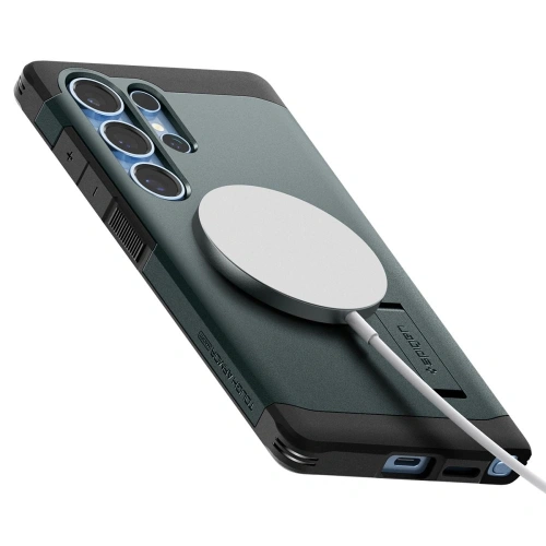 Buy Spigen Tough Armor MagSafe Samsung Galaxy S25 Ultra Abyss Green - SPN16596 - {ean13} - Home Screen Store Europe