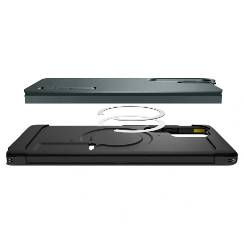 Kup Spigen Tough Armor MagSafe Samsung Galaxy S25 Ultra Abyssgrün - SPN16596 - {ean13} - Sklep Home Screen