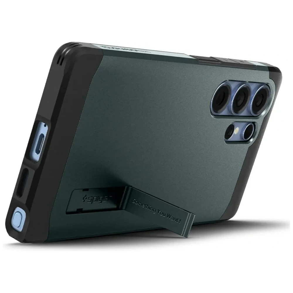 Etui Spigen Tough Armor MagSafe Samsung Galaxy S25 Ultra Abyss Green
