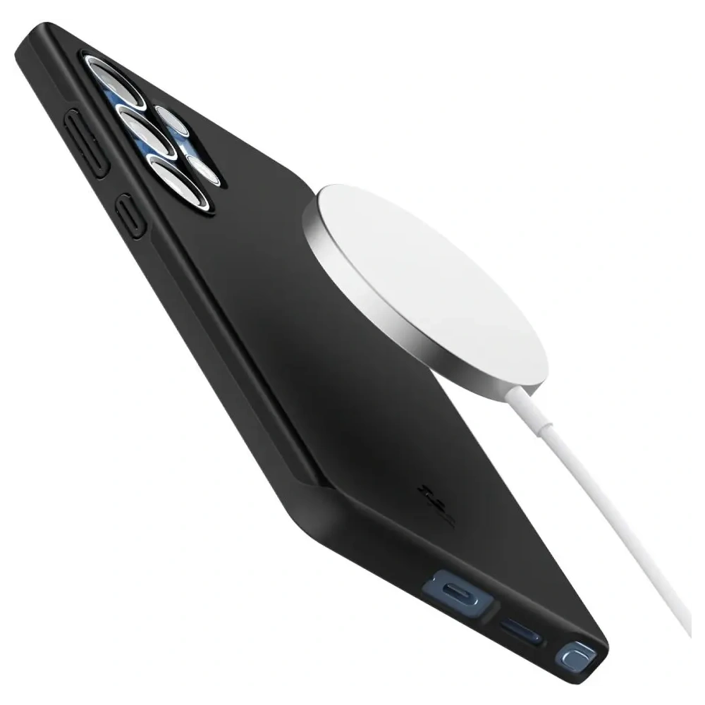 Etui Spigen Thin Fit Mag MagSafe Samsung Galaxy S25 Ultra Black