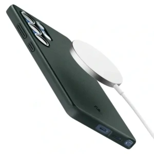 Kup Spigen Thin Fit Mag MagSafe Samsung Galaxy S25 Ultra Abyss Green - SPN16598 - {ean13} - Sklep Home Screen