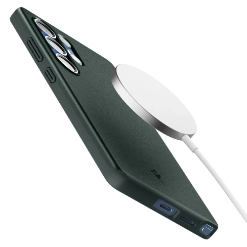 Kup Etui Spigen Thin Fit Mag MagSafe Samsung Galaxy S25 Ultra Abyss Green - SPN16598 - {ean13} - Sklep Home Screen