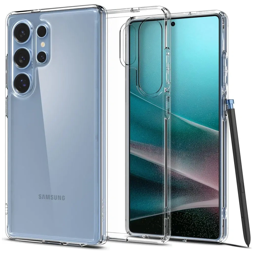 Etui Spigen Ultra Hybrid Samsung Galaxy S25 Ultra Crystal Clear