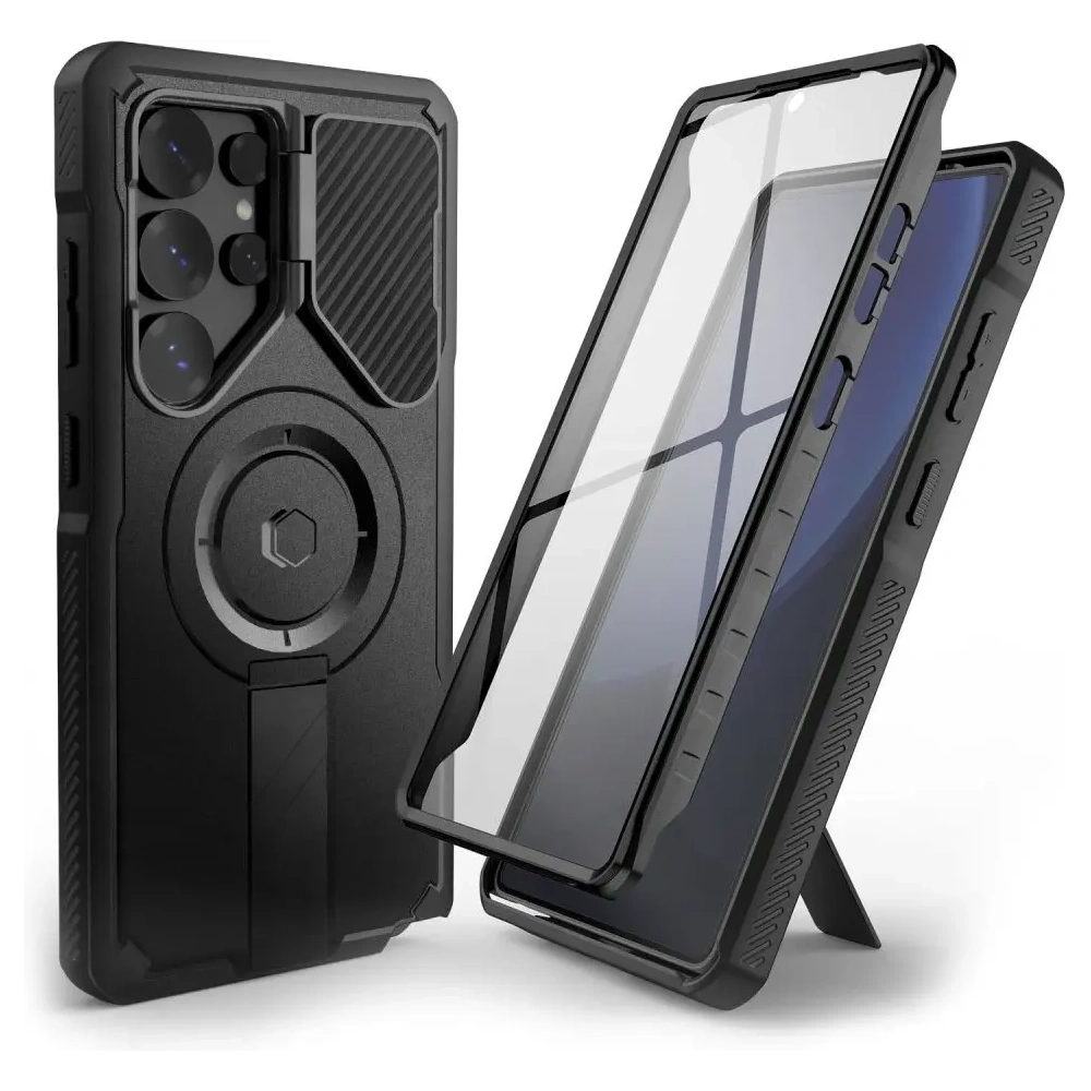 Etui Tech-Protect Kevlar MagSafe+ Samsung Galaxy S25 Ultra Black