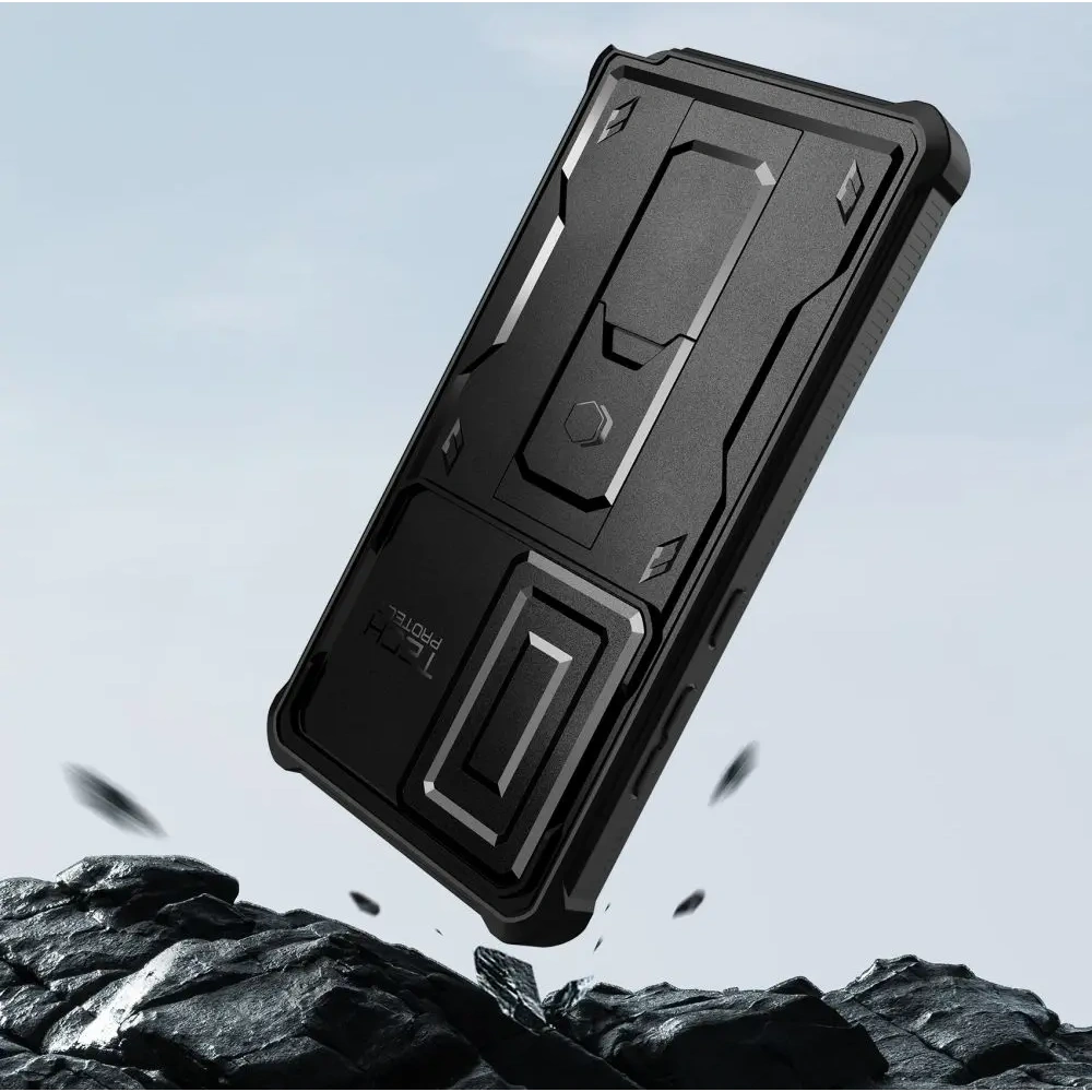 Etui Tech-Protect Kevlar Cam+ Samsung Galaxy S25 Ultra Black