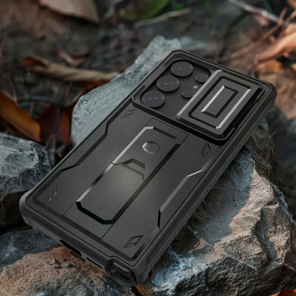 Etui Tech-Protect Kevlar Cam+ Samsung Galaxy S25 Ultra Black