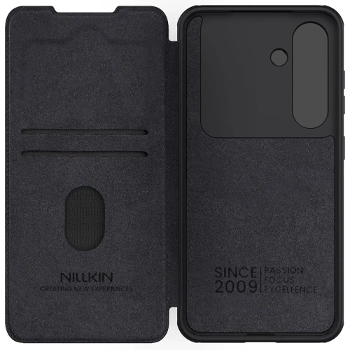 Kup Nillkin Qin Pro Samsung Galaxy S25 negru - NLK1656 - {ean13} - Sklep Home Screen