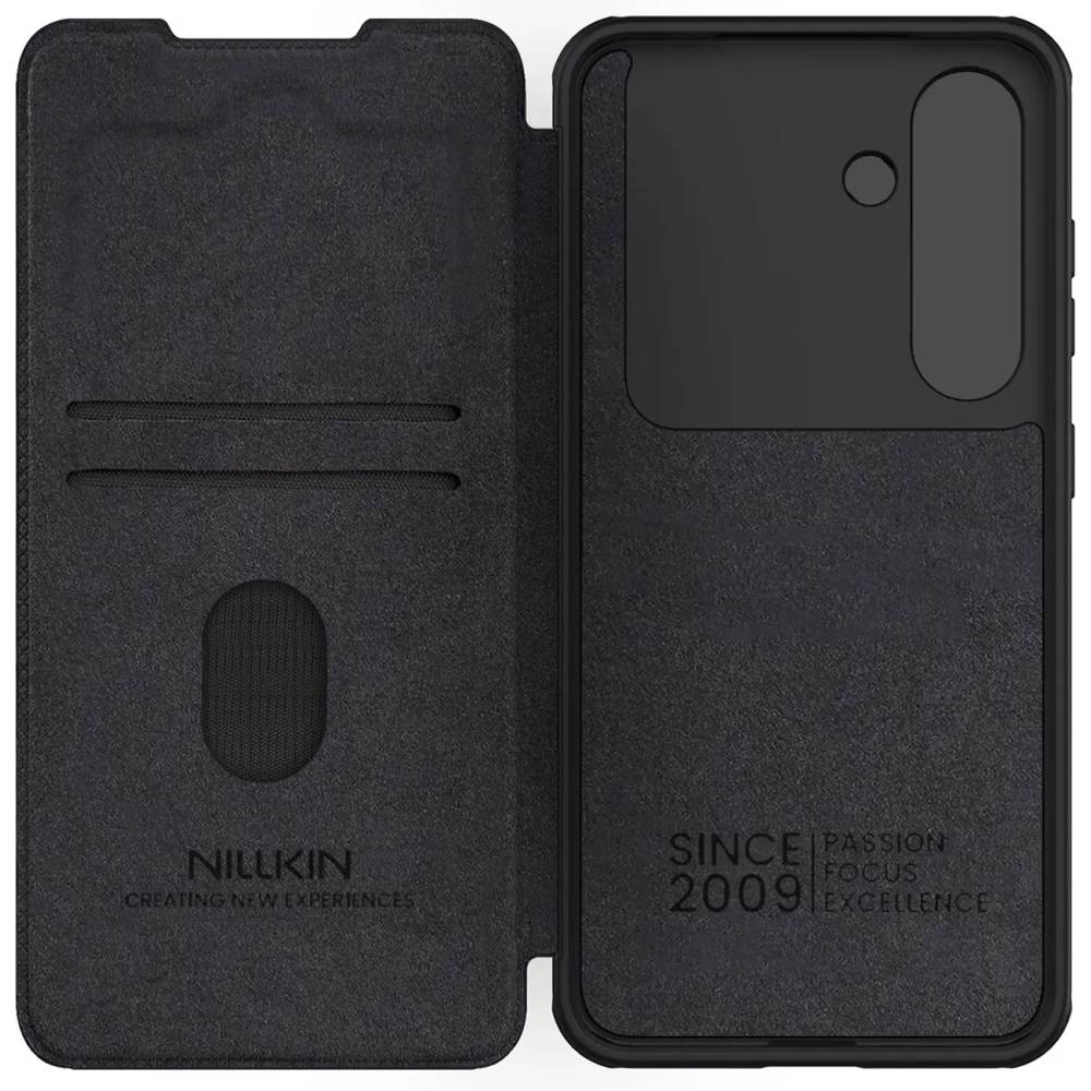 Etui Nillkin Qin Pro Samsung Galaxy S25 czarne