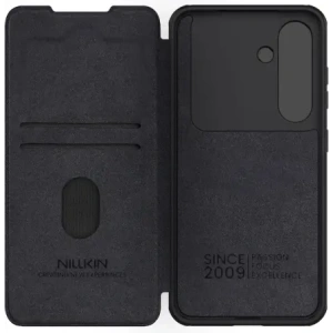 Kup Nillkin Qin Pro Samsung Galaxy S25+ Plus fekete - NLK1657 - {ean13} - Sklep Home Screen