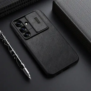 Kup Nillkin Qin Pro Samsung Galaxy S25+ Plus fekete - NLK1657 - {ean13} - Sklep Home Screen