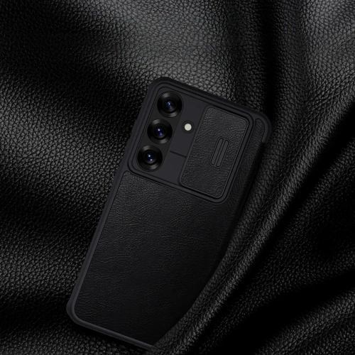 Buy Nillkin Qin Pro Samsung Galaxy S25+ Plus black - NLK1657 - {ean13} - Home Screen Store Europe