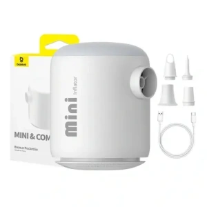 Buy Baseus PocketGo Portable Pump (white) - BSU8907 - {ean13} - Home Screen Store Europe