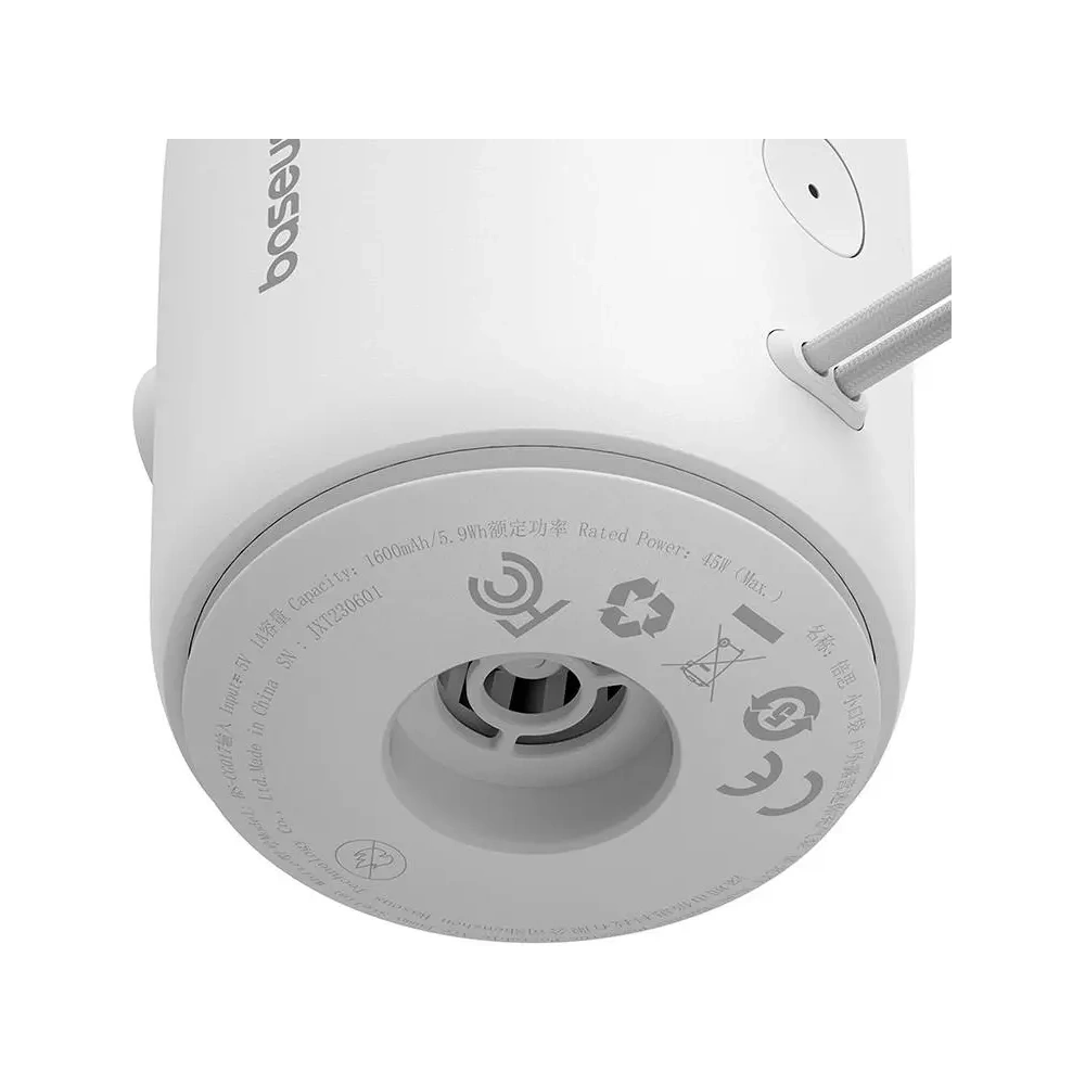 Przenośna pompka Baseus PocketGo (białe)