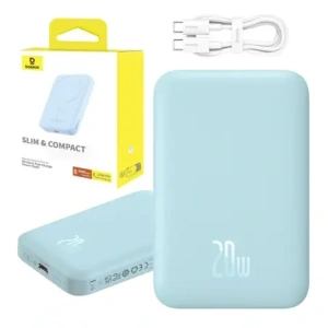 Buy Baseus mini powerbank 6000 mAh 20W (blue) - BSU8909 - {ean13} - Home Screen Store Europe