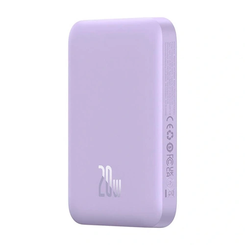 Kup Mini powerbank Baseus 6000 mAh 20W (fioletowy) - BSU8910 - {ean13} - Sklep Home Screen