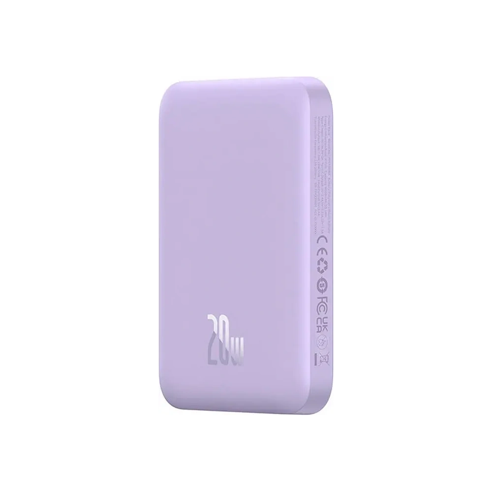 Mini powerbank Baseus 6000 mAh 20W (fioletowy)