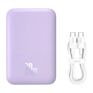 Buy Baseus mini powerbank 6000 mAh 20W (purple) - BSU8910 - {ean13} - Home Screen Store Europe