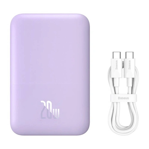 Kup Mini powerbank Baseus 6000 mAh 20W (fioletowy) - BSU8910 - {ean13} - Sklep Home Screen