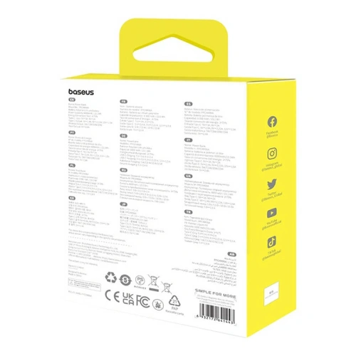 Kup Baseus mini powerbank 6000 mAh 20W (mov) - BSU8910 - {ean13} - Sklep Home Screen
