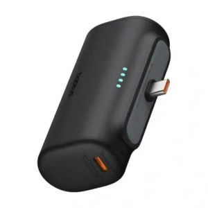 Buy Powerbank Baseus Compact 5000mAh 20W USB-C (black) - BSU8911 - {ean13} - Home Screen Store Europe