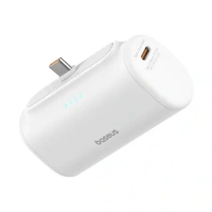 Buy Powerbank Baseus Compact 5000mAh 20W USB-C (white) - BSU8912 - {ean13} - Home Screen Store Europe