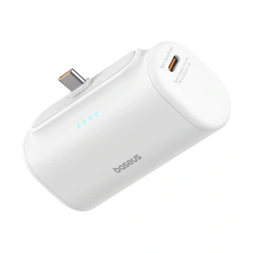 Kup Powerbank Baseus Compact 5000mAh 20W USB-C (biały) - BSU8912 - {ean13} - Sklep Home Screen