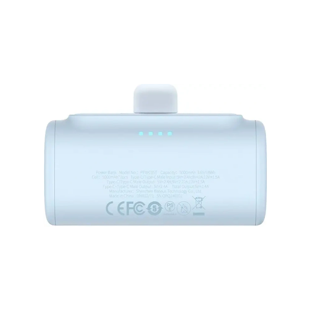 Powerbank Baseus Compact USB-C 5000mAh 20W (niebieski)