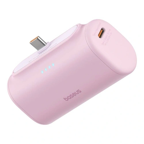 Kup Baseus Compact USB-C 5000mAh 20W Powerbank (roz) - BSU8914 - {ean13} - Sklep Home Screen