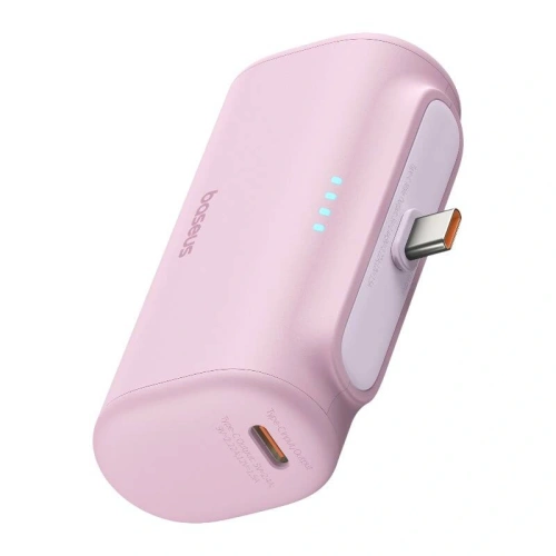 Kup Baseus Compact USB-C 5000mAh 20W Powerbank (roz) - BSU8914 - {ean13} - Sklep Home Screen